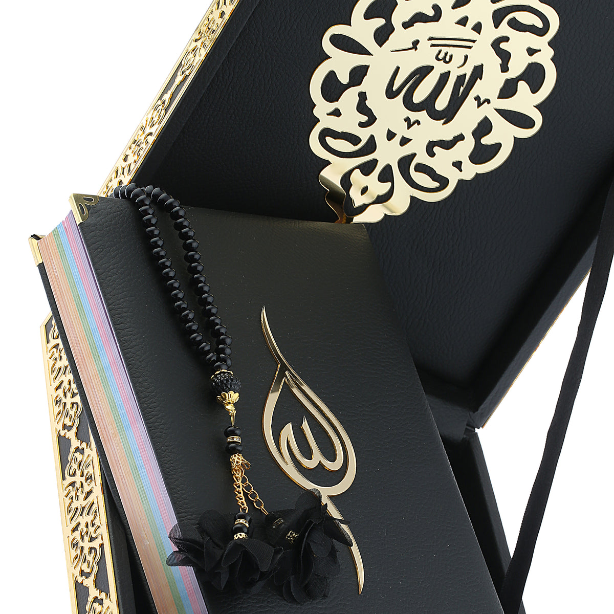 ZANBEAL Leather Quran Box Islamic Gift Set