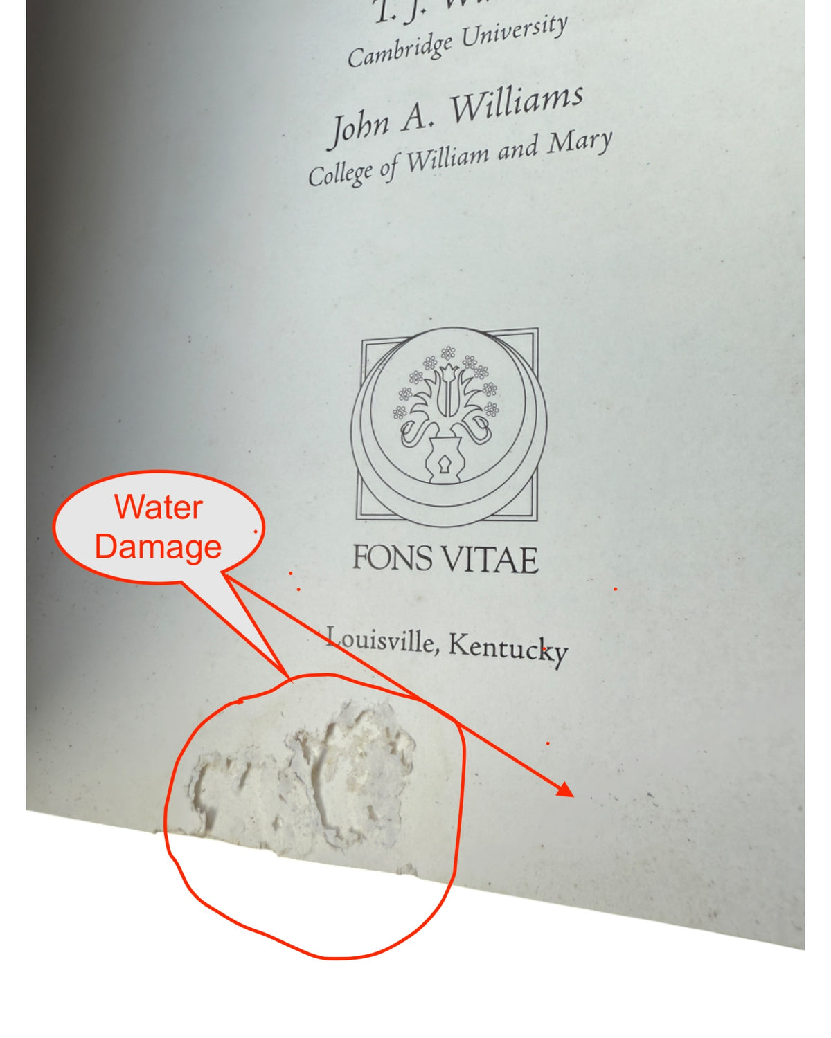 Understanding Islam and the Muslims - Damaged Copy