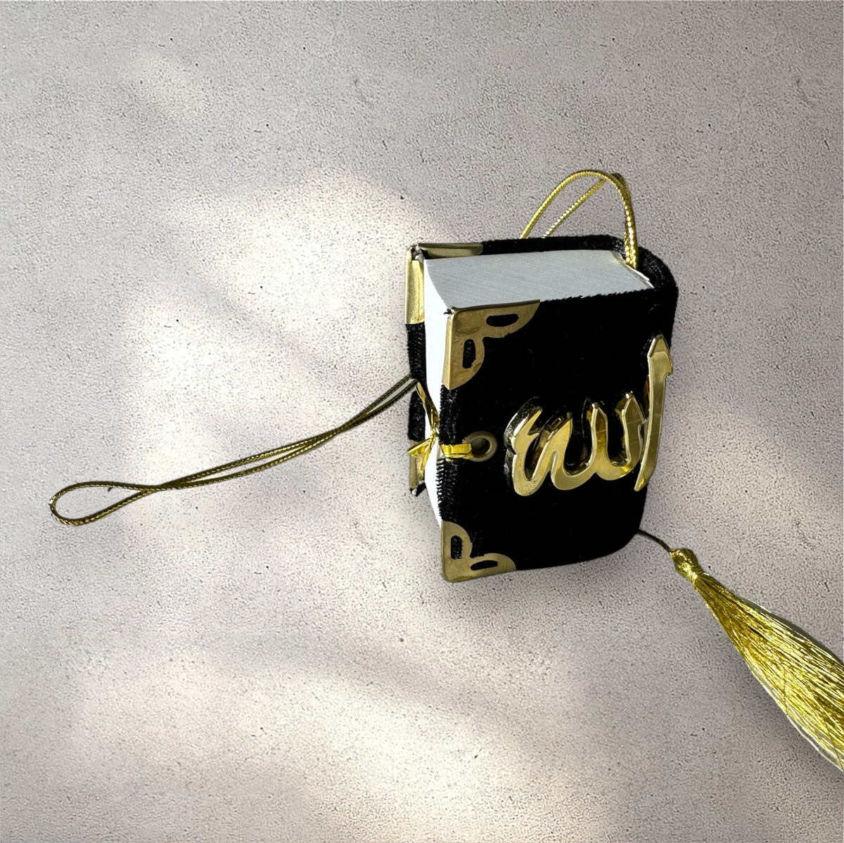 ZANBEAL Divine Elegance Collection Islamic Gift Set : Embellished Tally Counter, Mini Quran and Tasbih Beads.