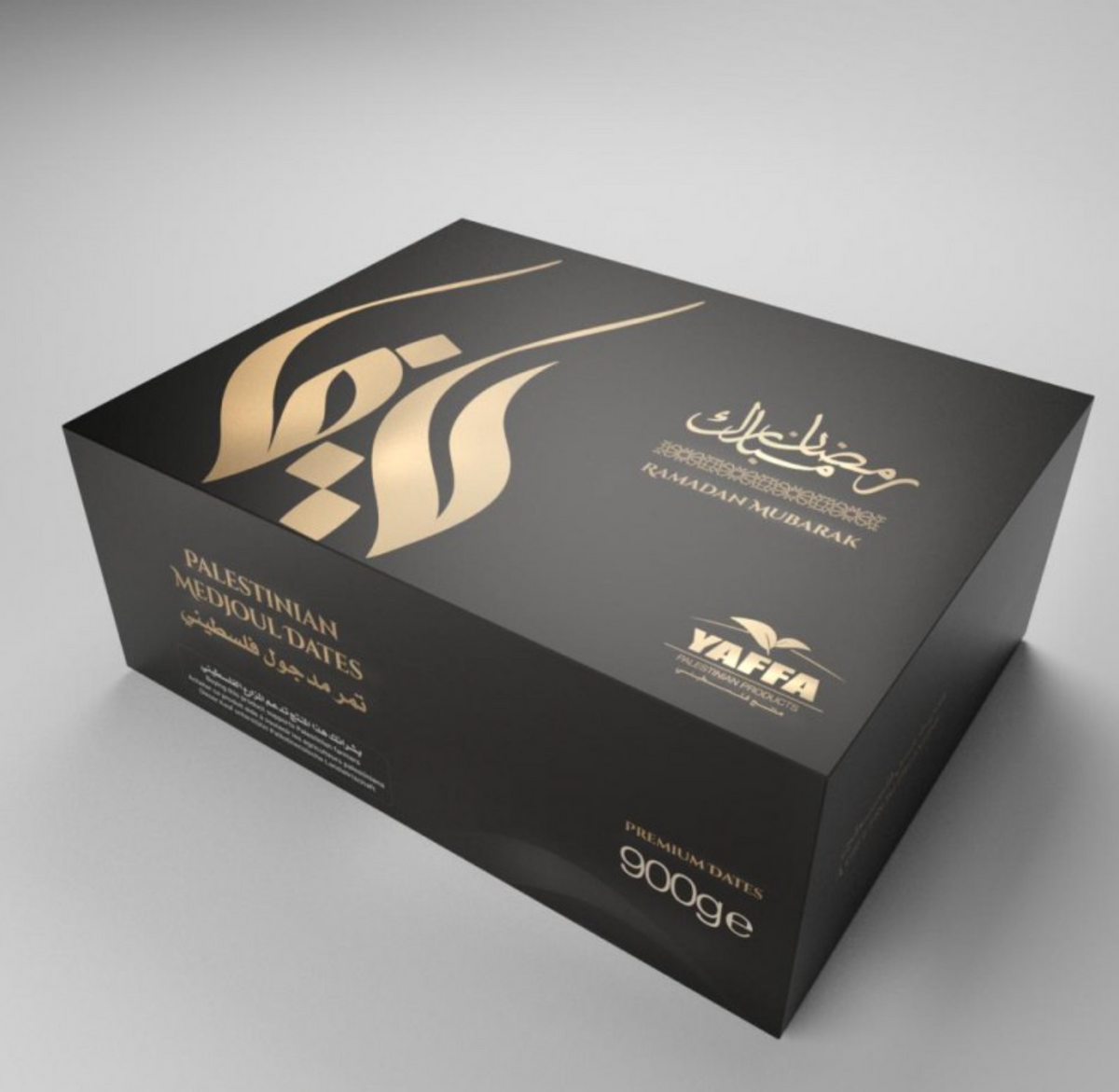 Ramadan Mubarak Medjoul Dates Gift Box - 900g