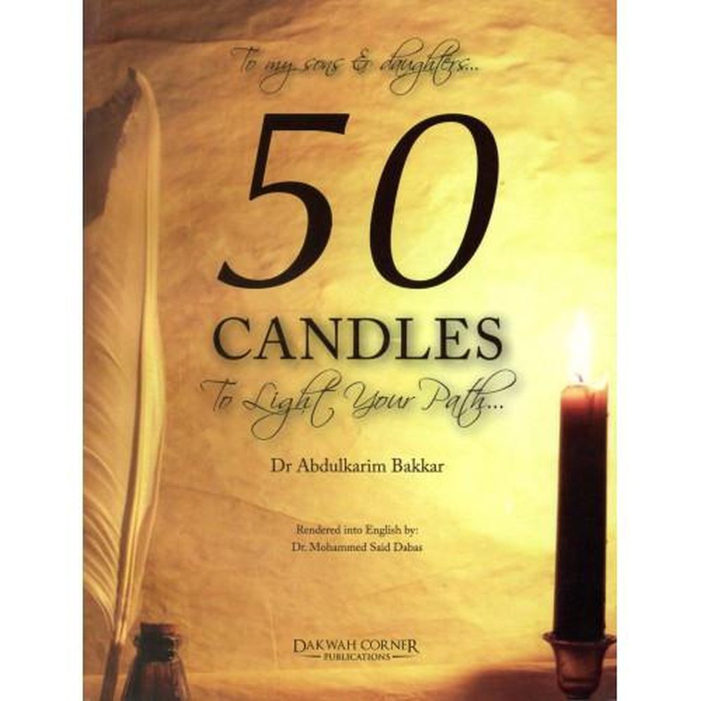 50 CANDLES To Sight Your Path…-Knowledge-Islamic Goods Direct