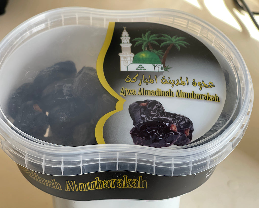 Fresh Organic Original Ajwa Dates from Madinah (agwa) 400 grams-Food-Islamic Goods Direct