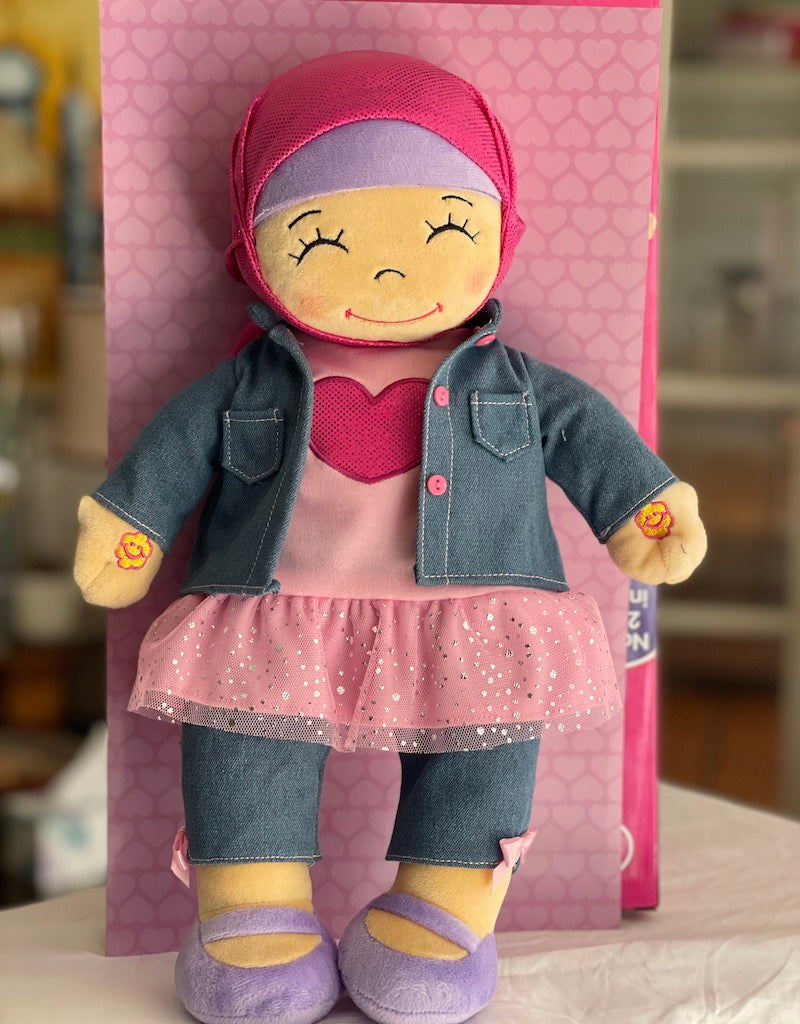 Talking Muslim Doll Aamina by Desi Doll speaks Arabic and English - New improved Edition-Kids Books-Islamic Goods Direct