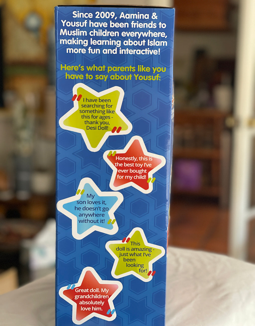 Talking Muslim Doll Yousuf by Desi Doll speaks Arabic and English - New improved Edition-Toy-Islamic Goods Direct