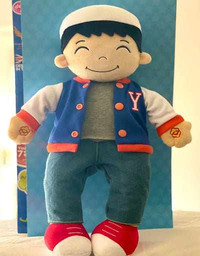 Talking Muslim Doll Yousuf by Desi Doll speaks Arabic and English - New improved Edition-Toy-Islamic Goods Direct