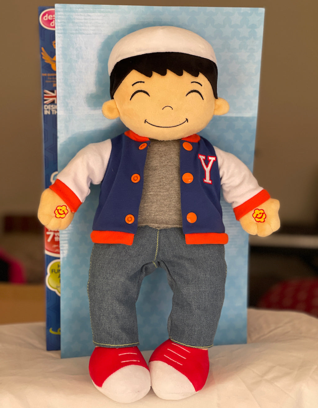 Talking Muslim Doll Yousuf by Desi Doll speaks Arabic and English - New improved Edition-Toy-Islamic Goods Direct
