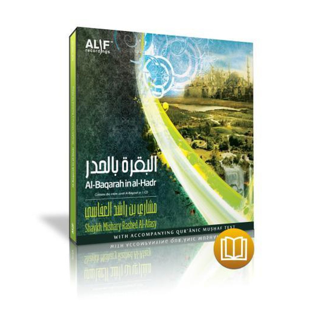 Al-Baqarah recited in al-Hadr by Shaykh Mishary Rashed Al-Afasy-Audio &amp; Video-Islamic Goods Direct