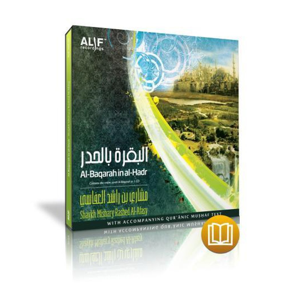 Al-Baqarah recited in al-Hadr by Shaykh Mishary Rashed Al-Afasy-Audio & Video-Islamic Goods Direct
