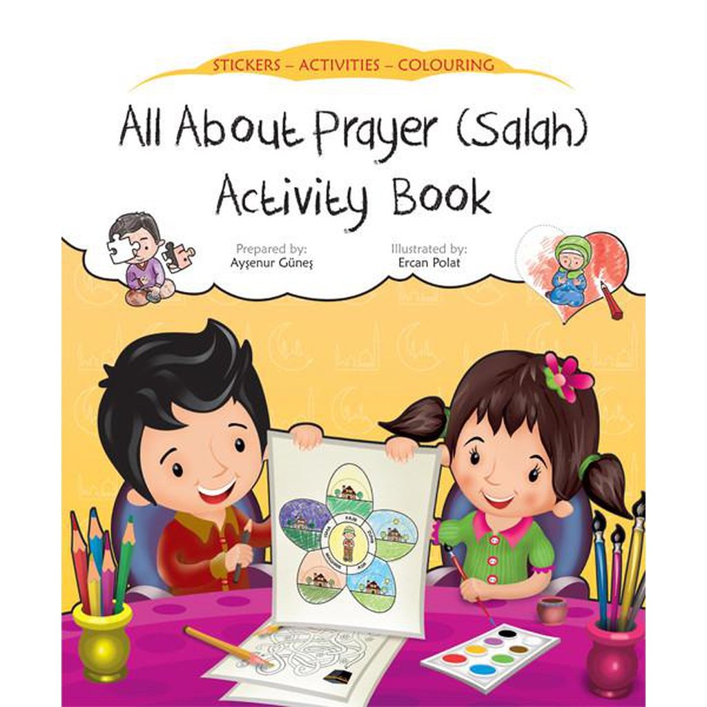 All About Prayer (Salah) Activity Book-Kids Books-Islamic Goods Direct