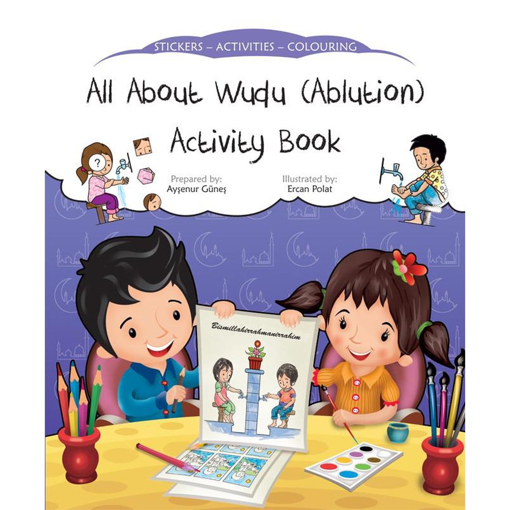 All About Wudu (Ablution) Activity Book-Kids Books-Islamic Goods Direct