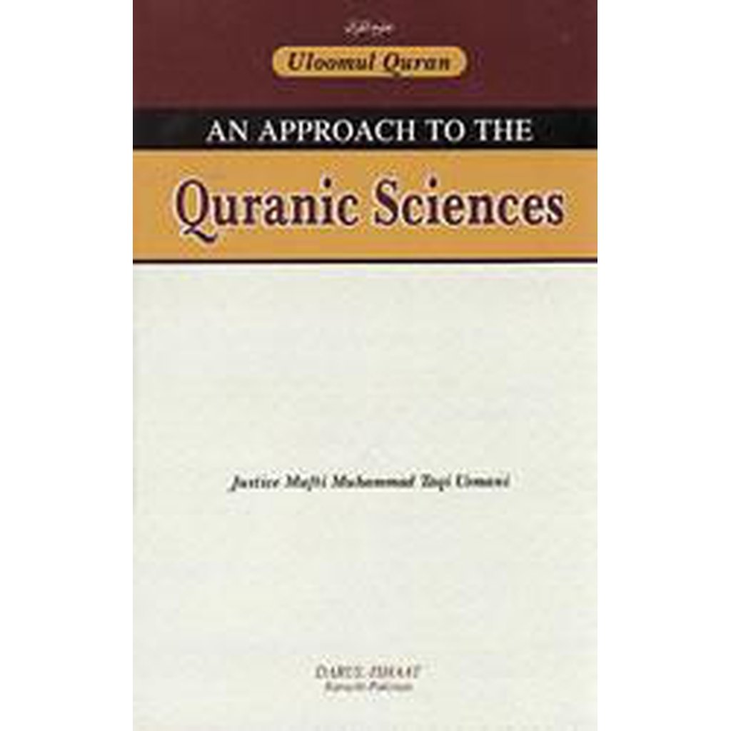 An Approach to the Quranic Sciences-Knowledge-Islamic Goods Direct