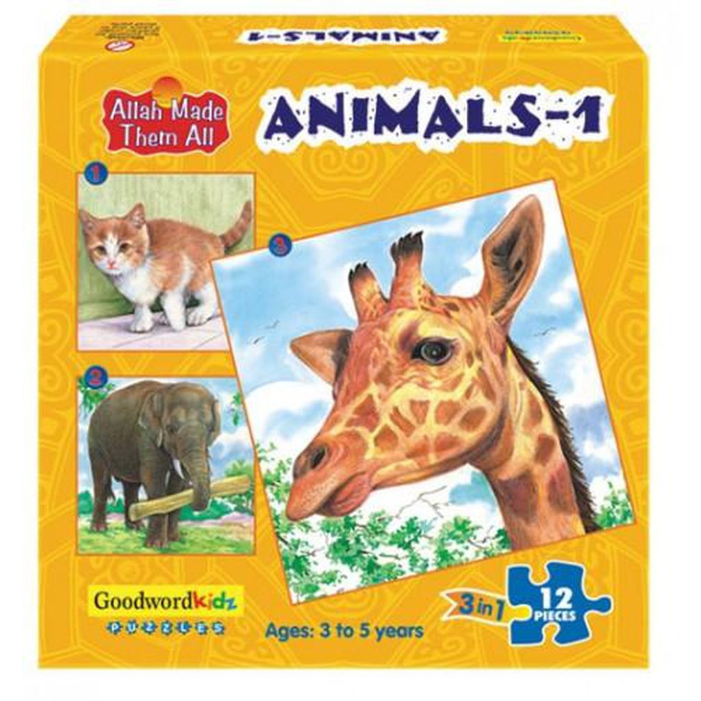 Animals 1-Kids Books-Islamic Goods Direct