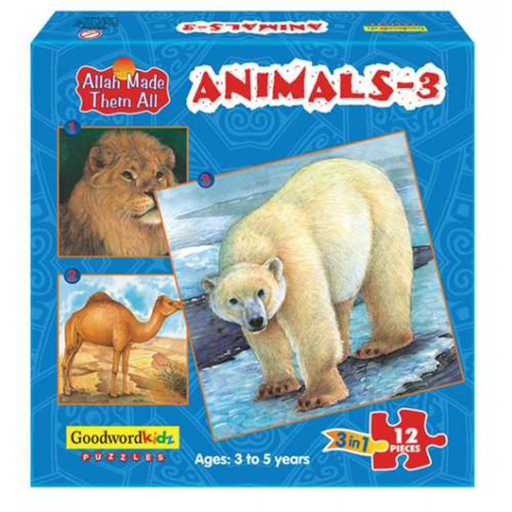Animals 3-Kids Books-Islamic Goods Direct
