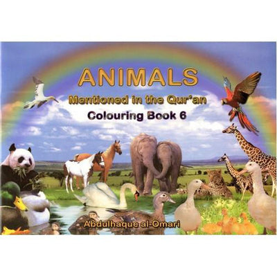ANIMALS Mentioned in the Quran, Colouring Book 6-Kids Books-Islamic Goods Direct