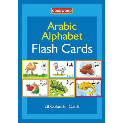 Arabic Alphabet Flash Cards-Kids Books-Islamic Goods Direct