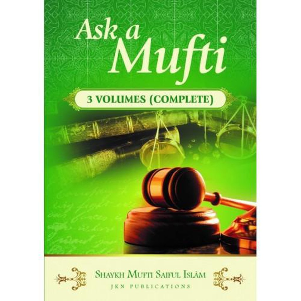 Ask A Mufti 3 Volumes-Knowledge-Islamic Goods Direct
