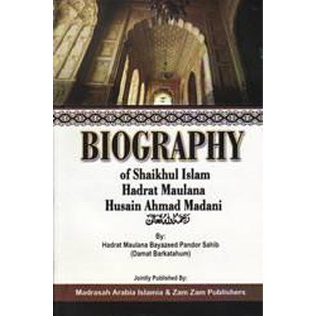 Biography Of Hadrat Maulana Husain Ahmad Madani-Knowledge-Islamic Goods Direct