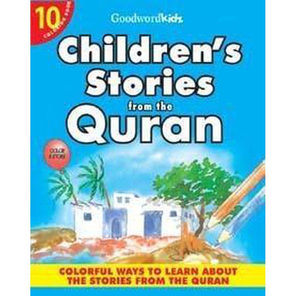 Children Stories from Quraan - 10 Colouring Books-Kids Books-Islamic Goods Direct