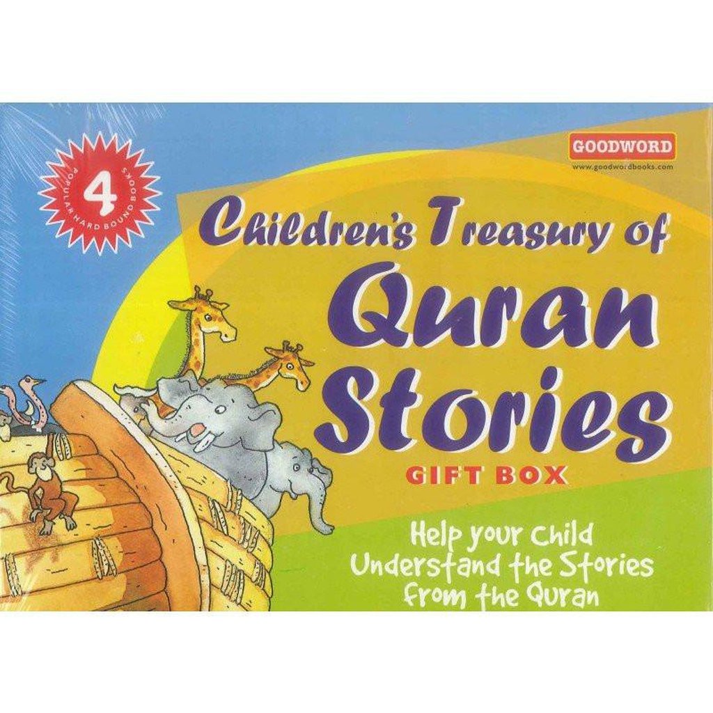Children&#39;s Treasury Of Quran Stories 4-Kids Books-Islamic Goods Direct