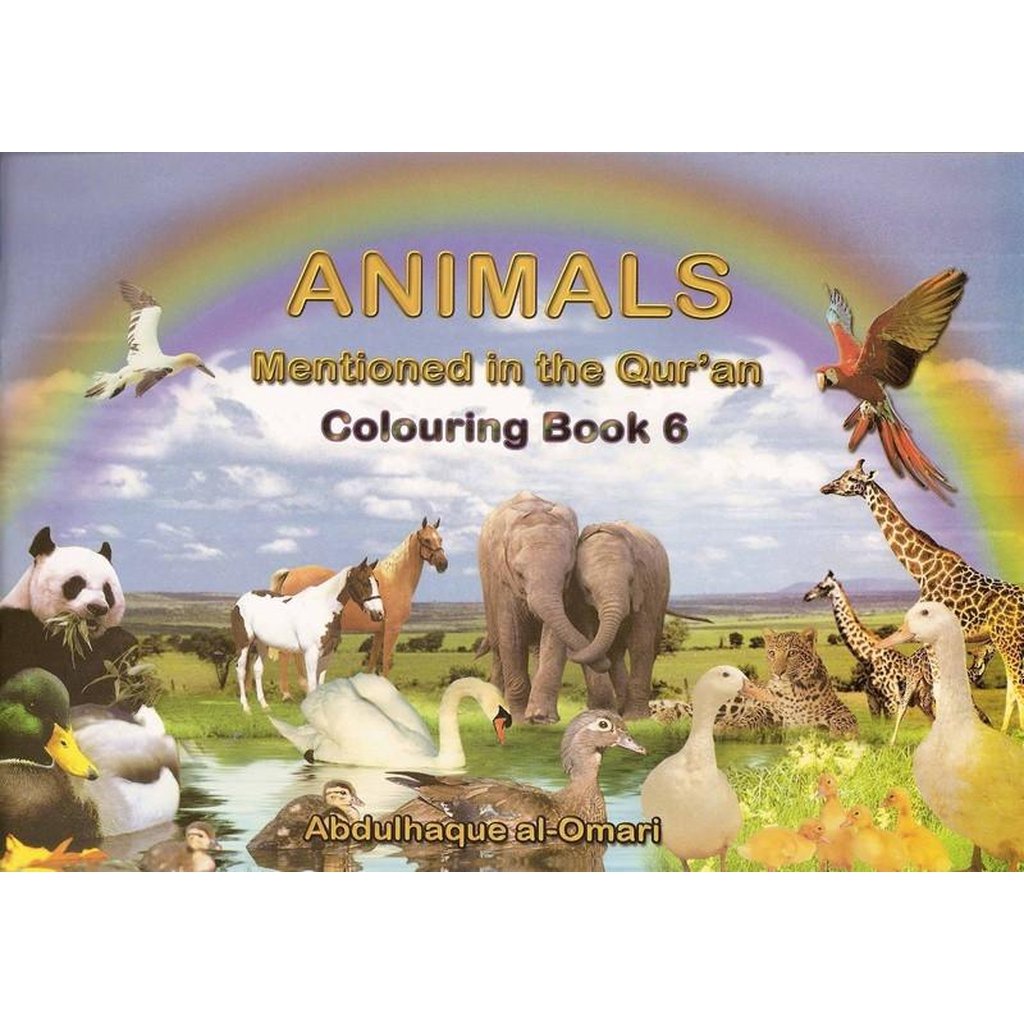 Colouring Book 6: Animals Mentioned In The Qur&#39;an-Kids Books-Islamic Goods Direct