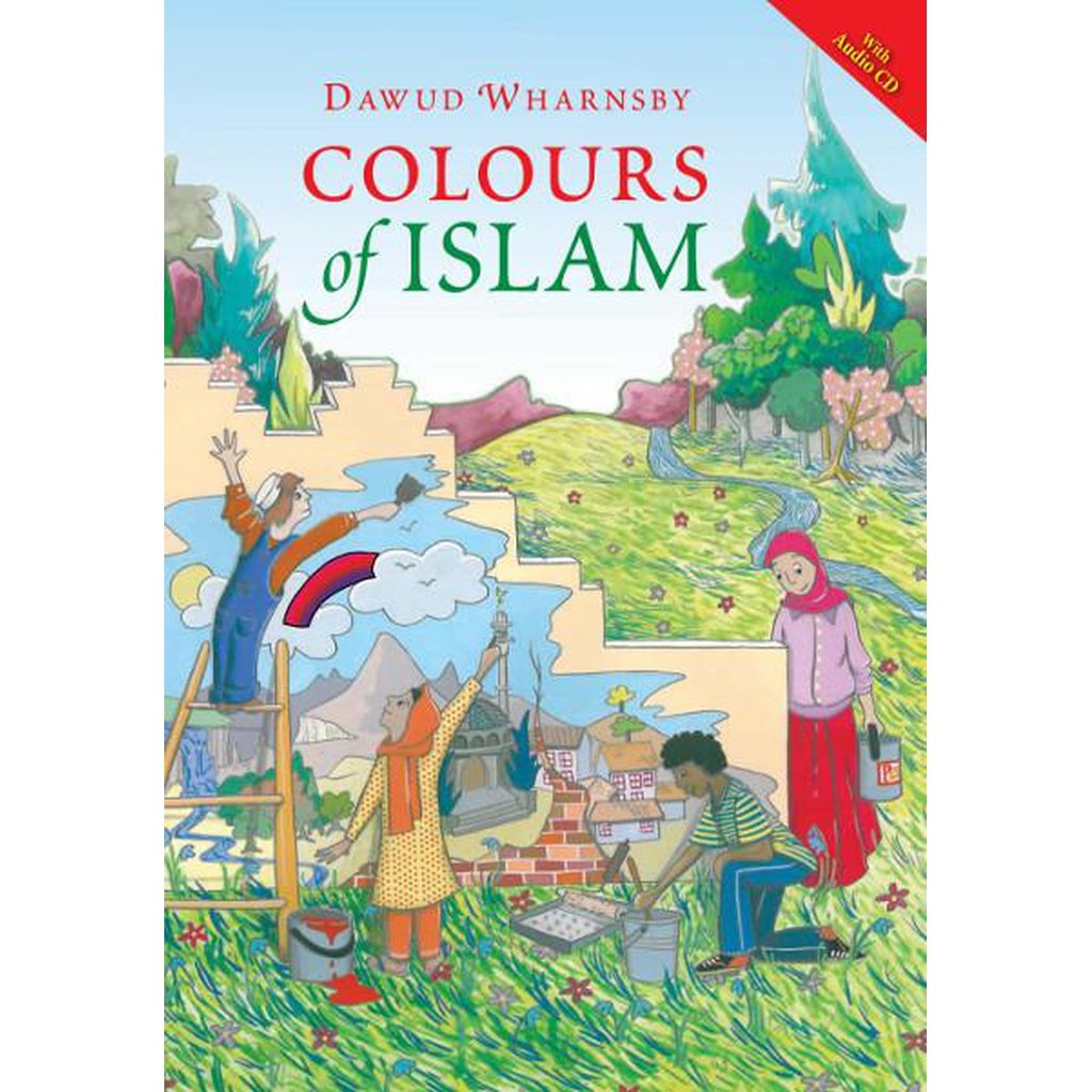 Colours of Islam Book + CD-Kids Books-Islamic Goods Direct