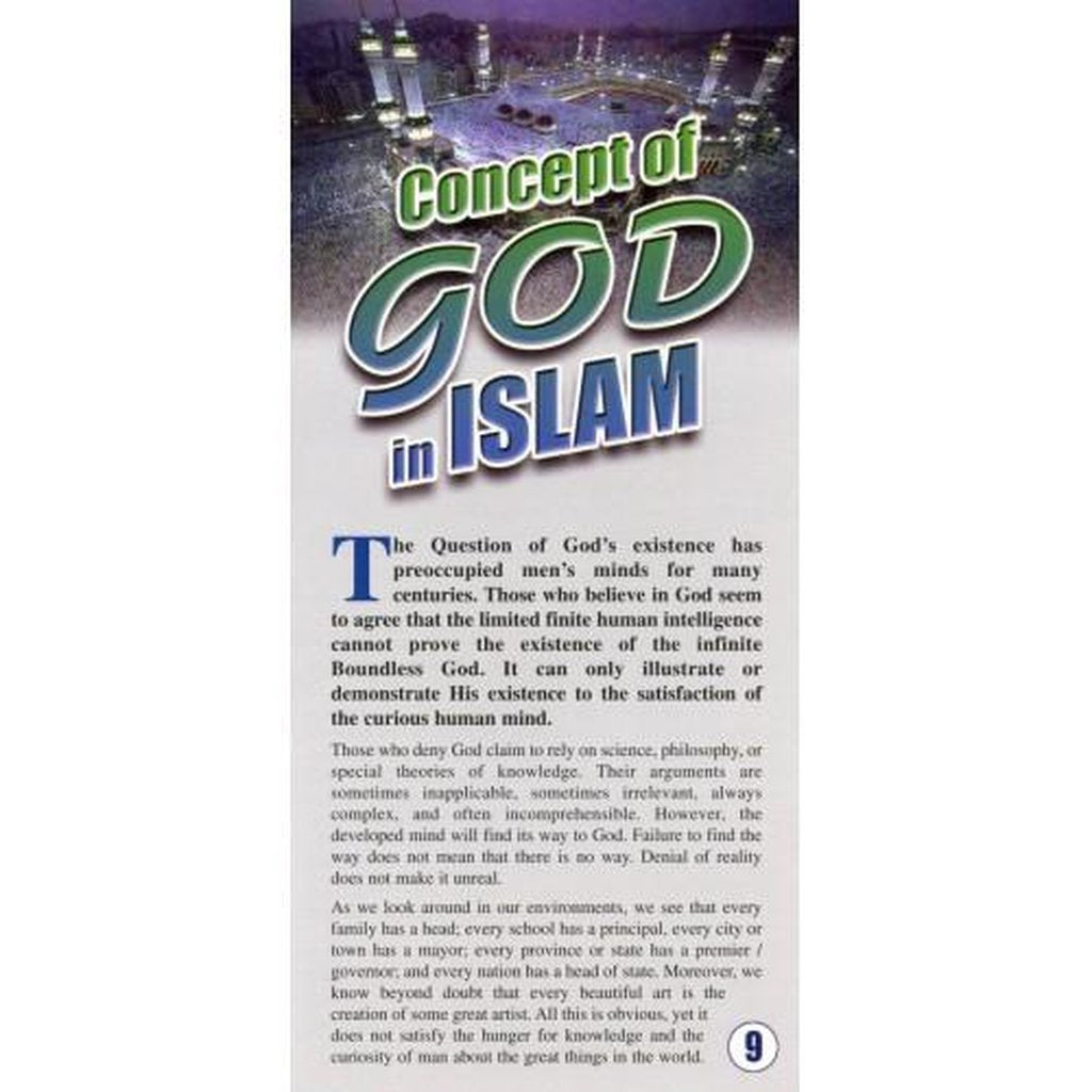 Concept of GOD in ISLAM-Islamic Goods Direct