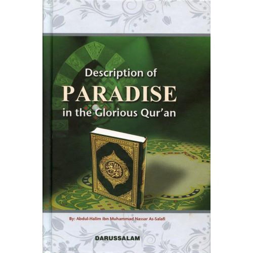 Description of PARADISE in the Glorious Qur&#39;an-Knowledge-Islamic Goods Direct