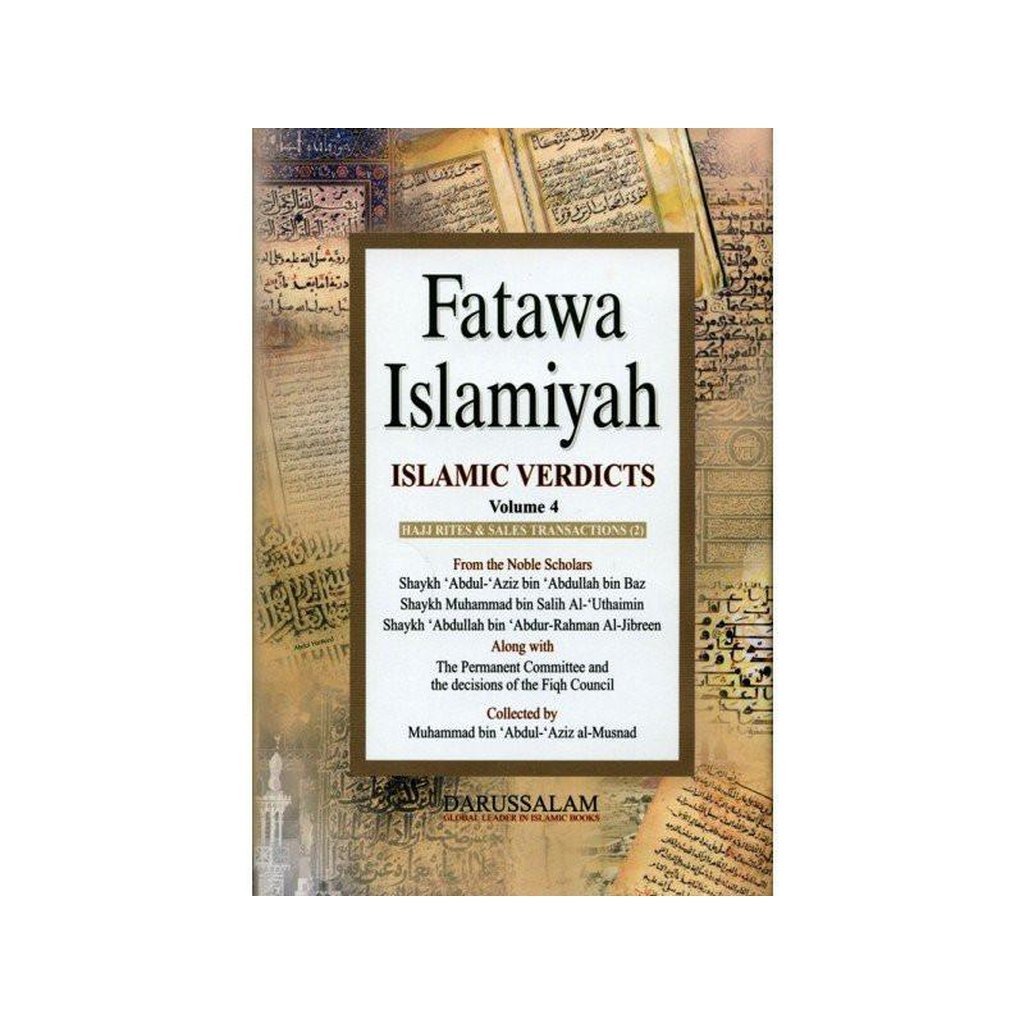Fatawah Islamiyah : Islamic Verdicts : Volume 4-Knowledge-Islamic Goods Direct