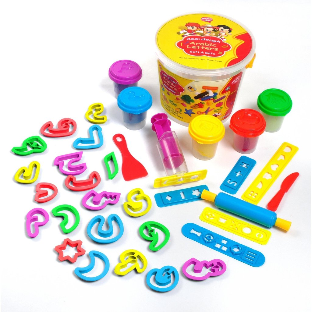 Fun Dough Arabic Letters-Kids Books-Islamic Goods Direct