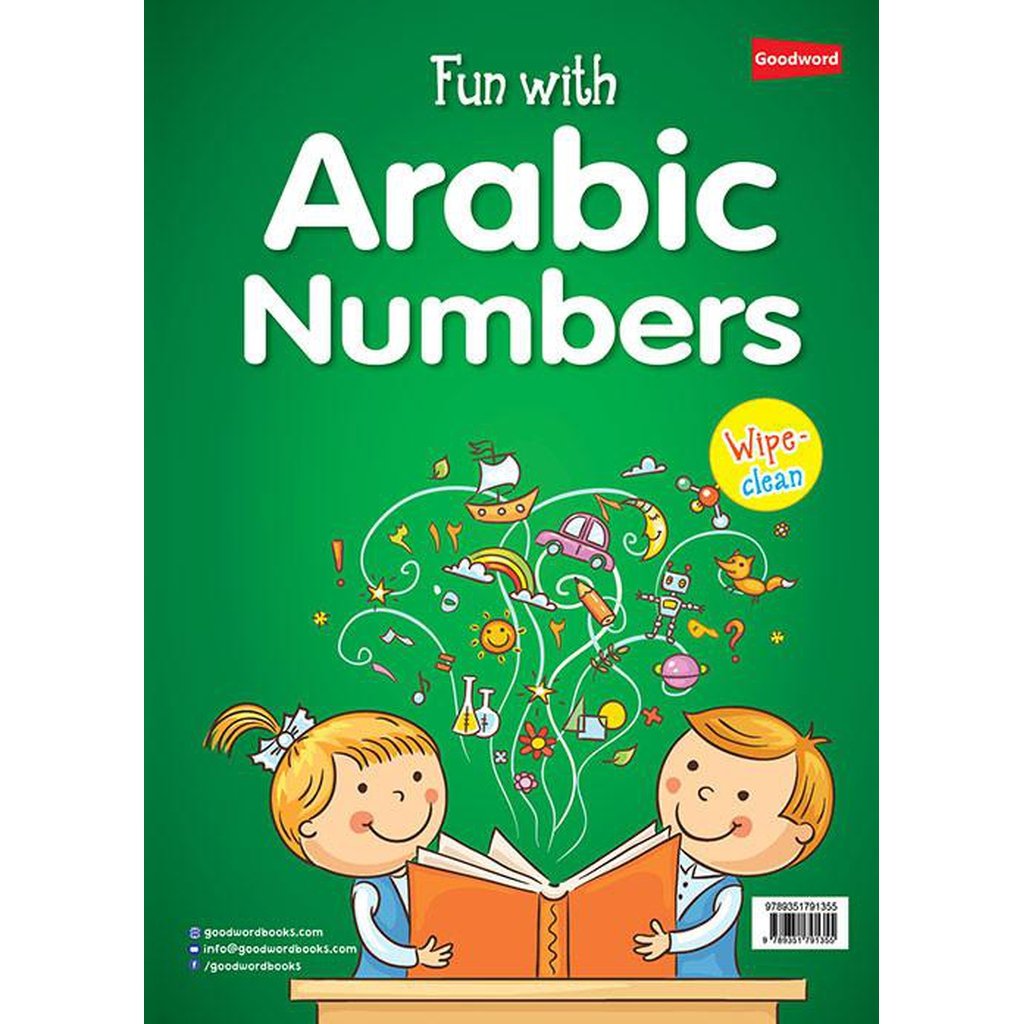 Fun with Arabic Numbers-Kids Books-Islamic Goods Direct