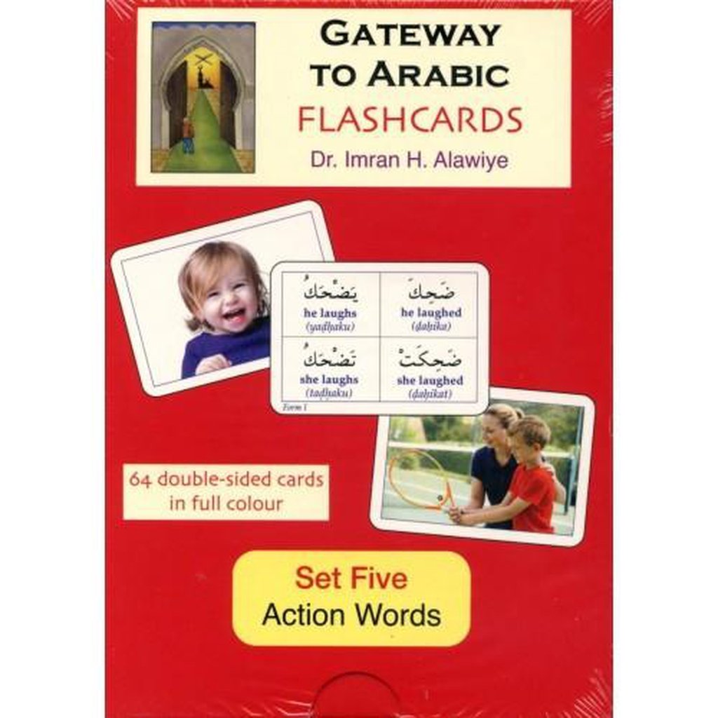 Gateway to Arabic Flashcards Set Five: Action Words-Knowledge-Islamic Goods Direct