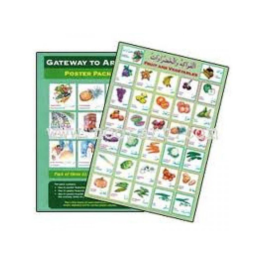Gateway to Arabic Poster Pack 1-Knowledge-Islamic Goods Direct