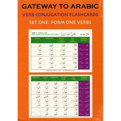 Gateway to Arabic Verb Conjugation Flashcards Set 1-Knowledge-Islamic Goods Direct