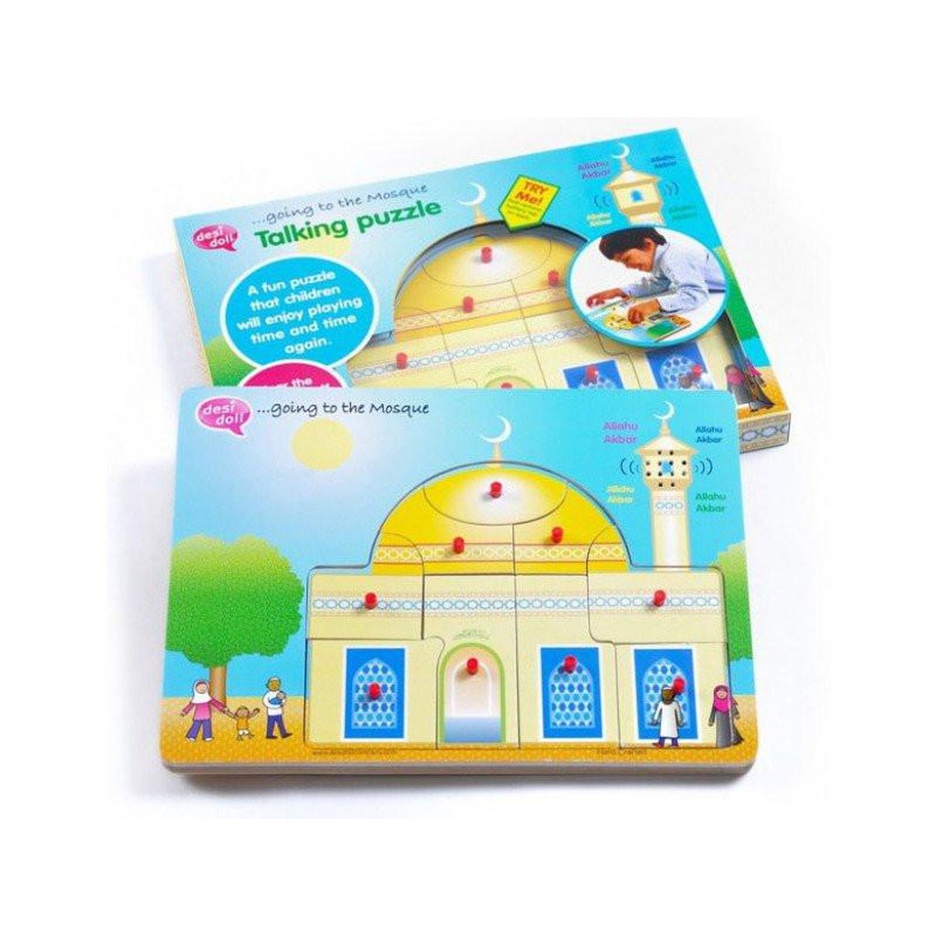 Going to the Mosque - Sound Puzzle-Kids Books-Islamic Goods Direct