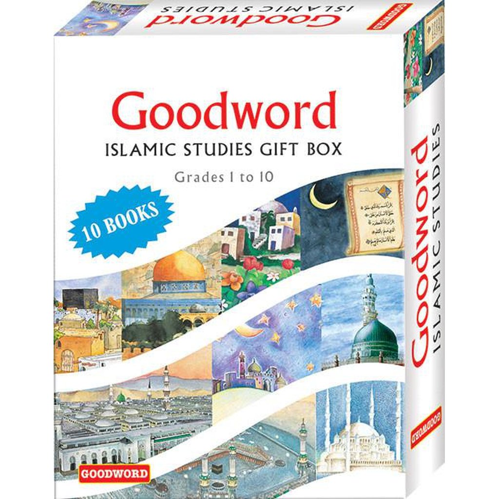 Goodword Islamic Studies Gift Box (Ten books) (Art Paper)-Kids Books-Islamic Goods Direct