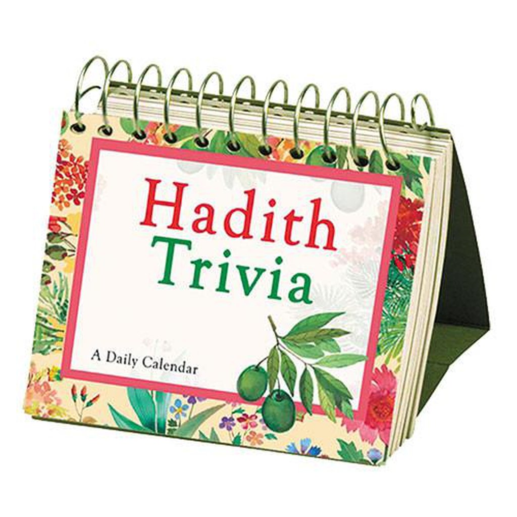 Hadith Trivia: Desktop Calendar (Perpetual, lifetime use)-TOY-Islamic Goods Direct