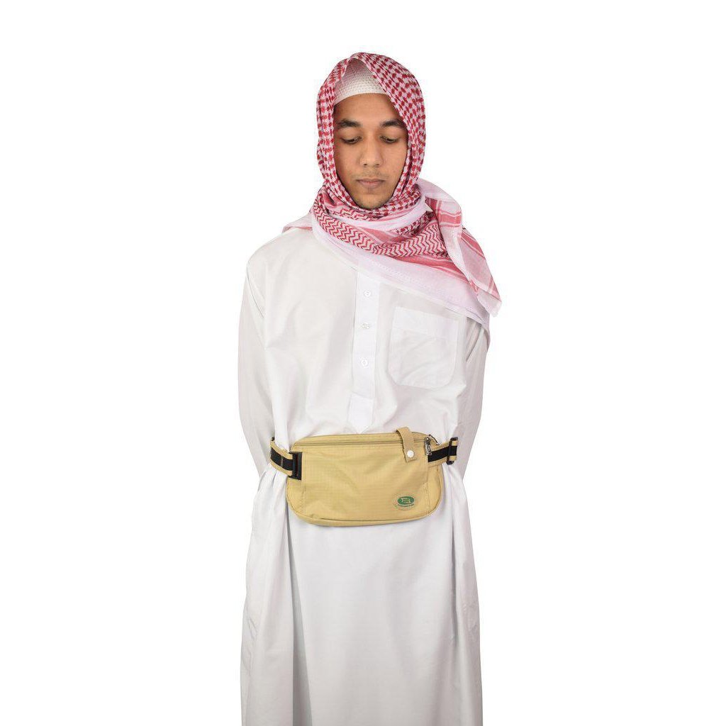 Hajj &amp; Umrah - Anti-Theft Waist Bag And Ihram Belt-Islamic Essential-Islamic Goods Direct