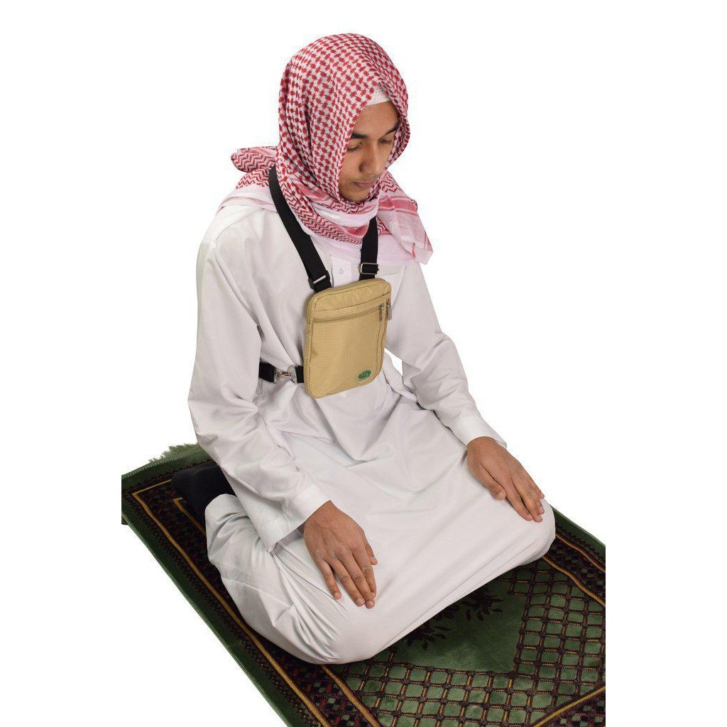 Hajj &amp; Umrah - Secure Side Bag &amp; Neck Bag-Islamic Essential-Islamic Goods Direct