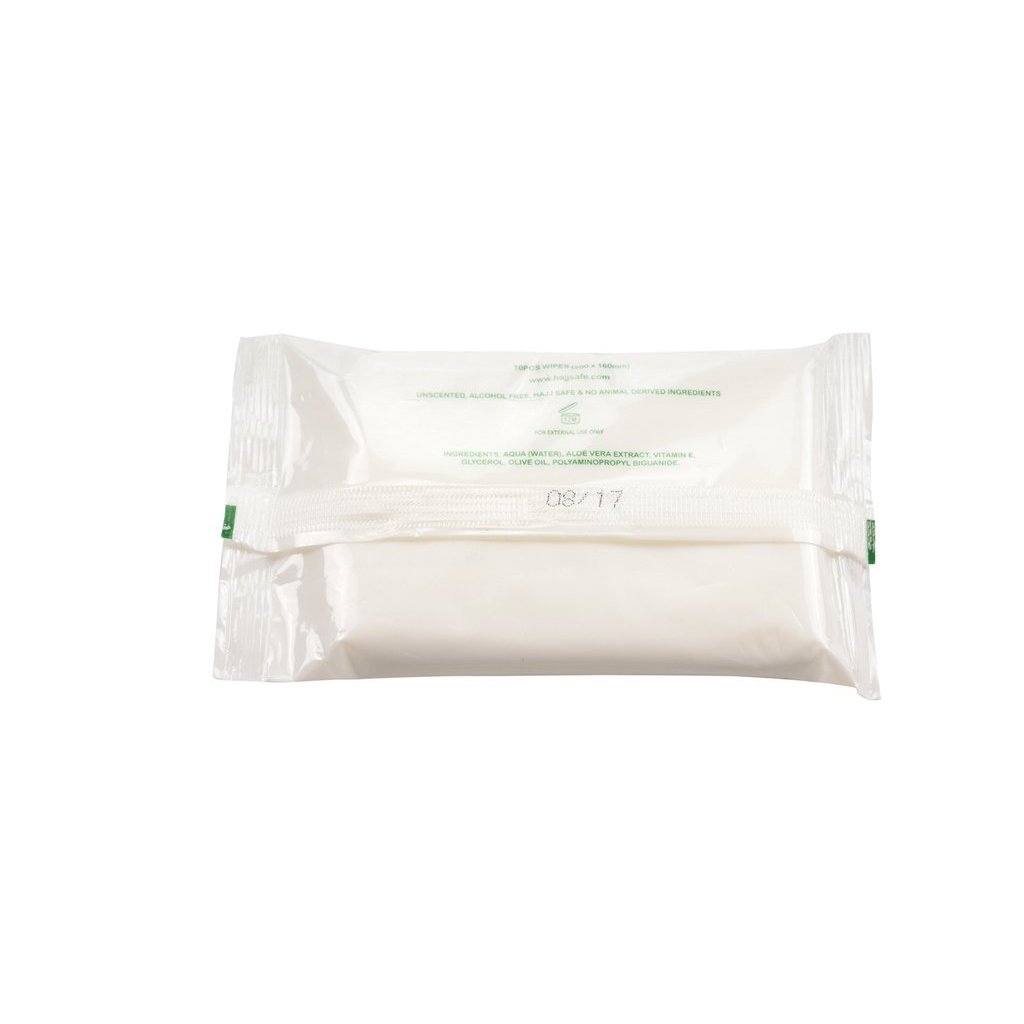 Hajj &amp; Umrah - Unscented Wet Wipes - Hand Towels - Pack of 4-Islamic Essential-Islamic Goods Direct