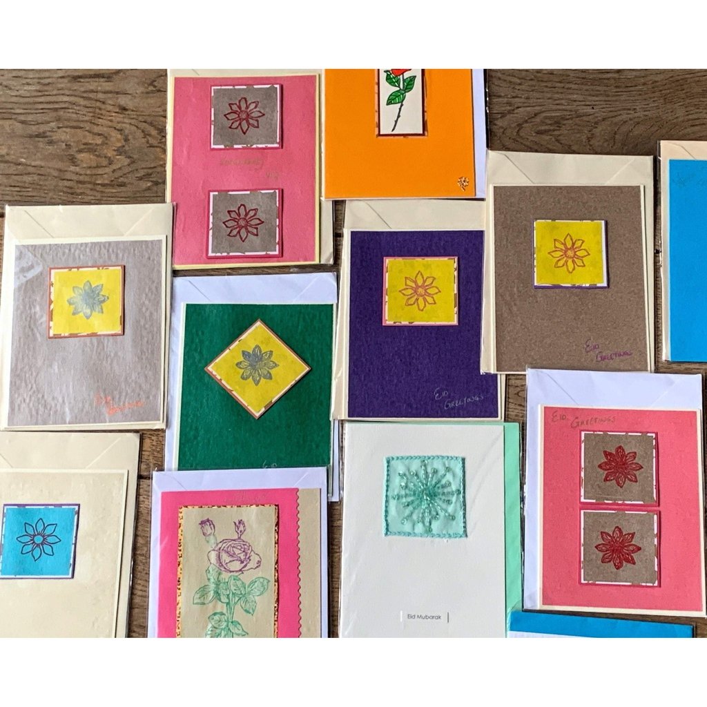 Hand made Eid Cards - Set of 3 Eid Cards-Gift-Islamic Goods Direct