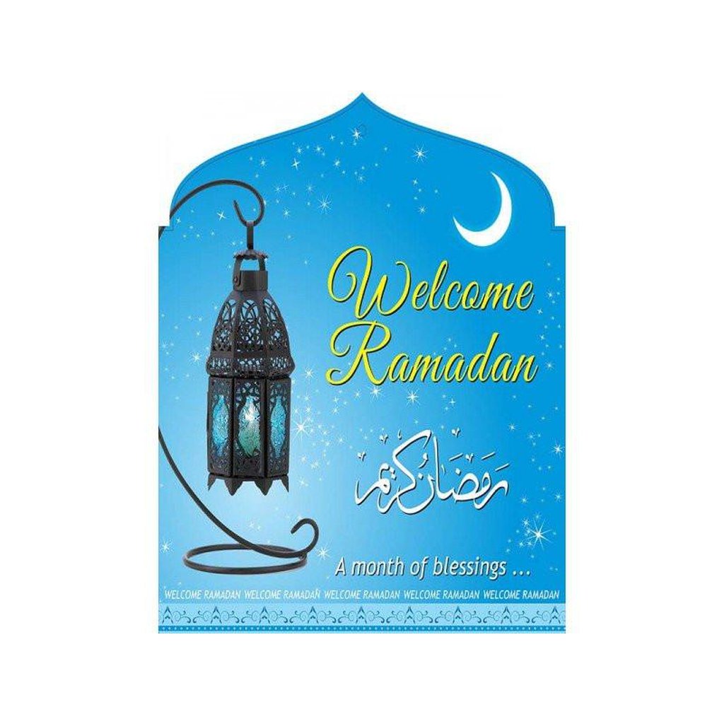 Hanging Banner Welcome Ramadan-Knowledge-Islamic Goods Direct