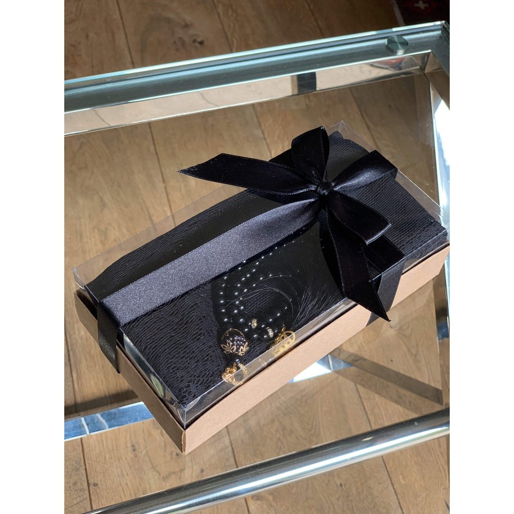 Head Scarf Gift Box with Tasbih beads - an ideal gift for Muslim women-Gift-Islamic Goods Direct