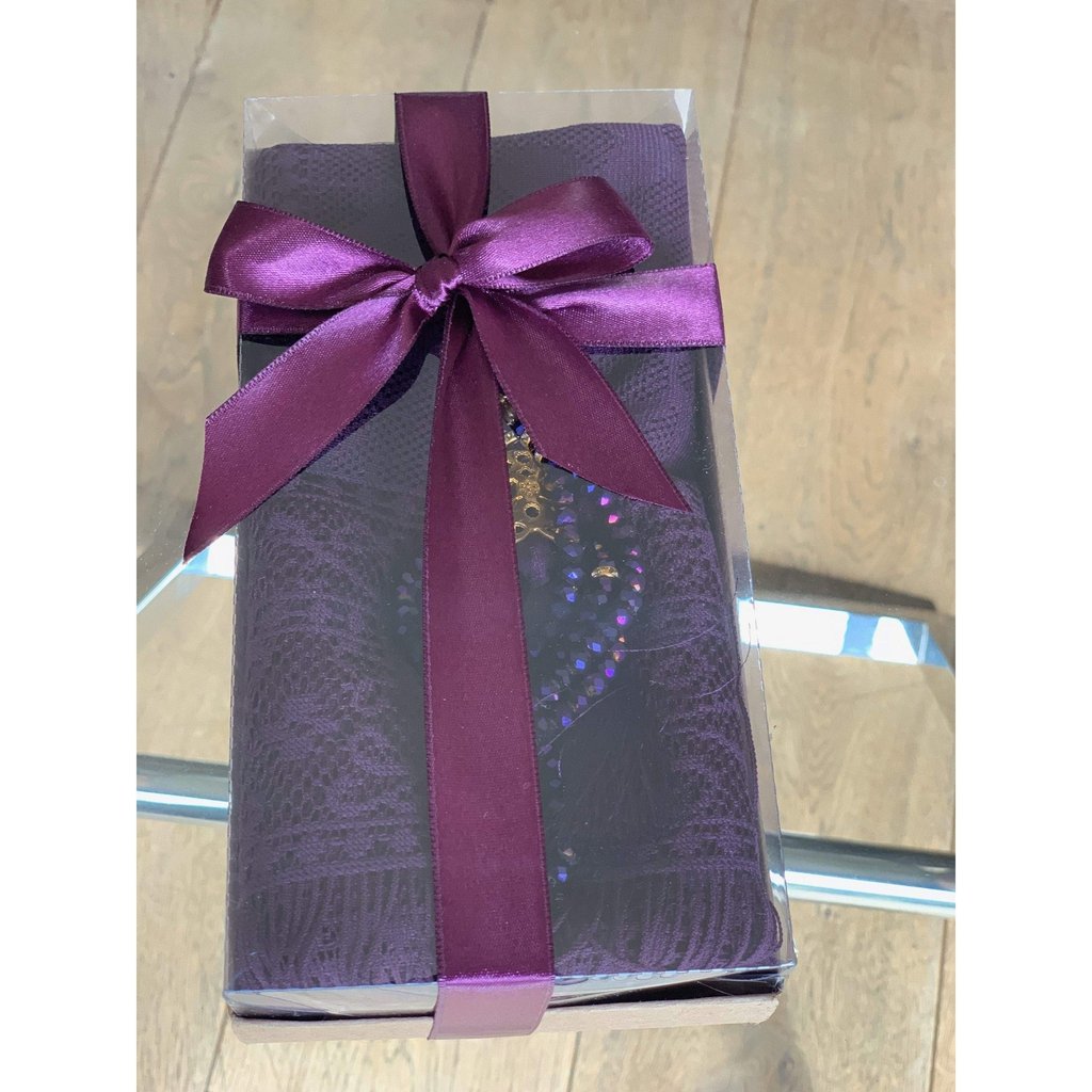 Head Scarf Gift Box with Tasbih beads - an ideal gift for Muslim women-Gift-Islamic Goods Direct