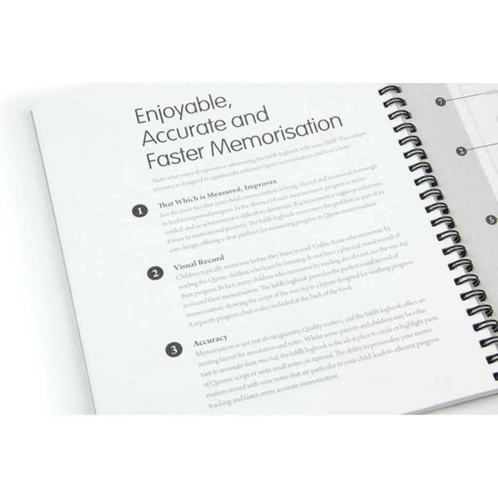 Hifdh Logbook-Kids Books-Islamic Goods Direct