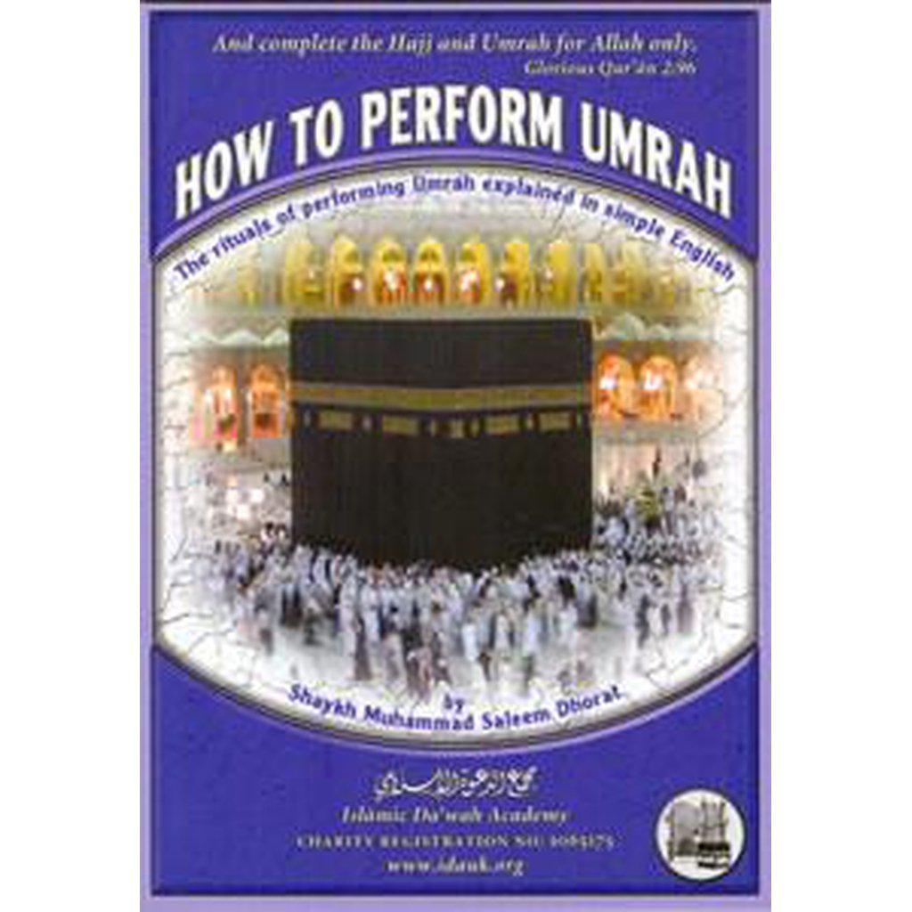 How To Perform Umrah [Booklet]-Knowledge-Islamic Goods Direct