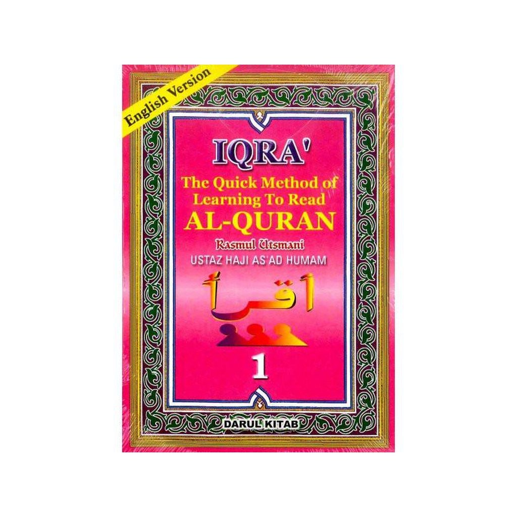 IQRA The Quick Method of Learning To Read Al-Quran (6 Book Set)-Knowledge-Islamic Goods Direct