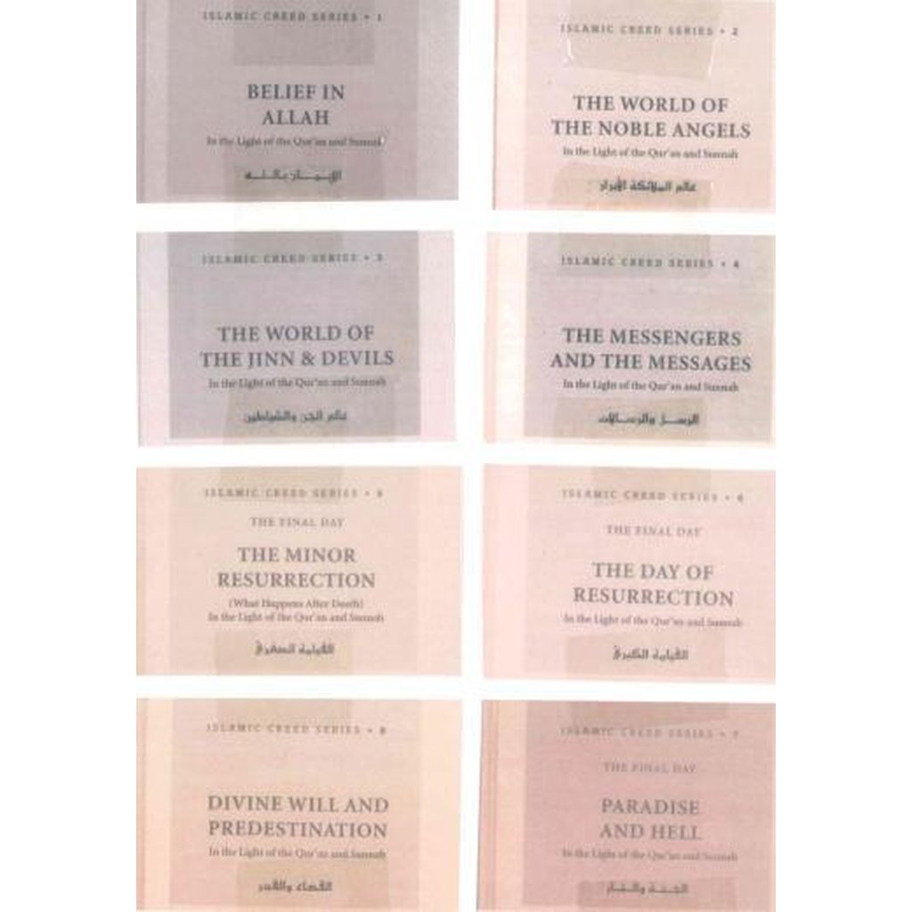 Islamic Creed Series 8 Volums By Umar S. Al-Ashqar-Knowledge-Islamic Goods Direct