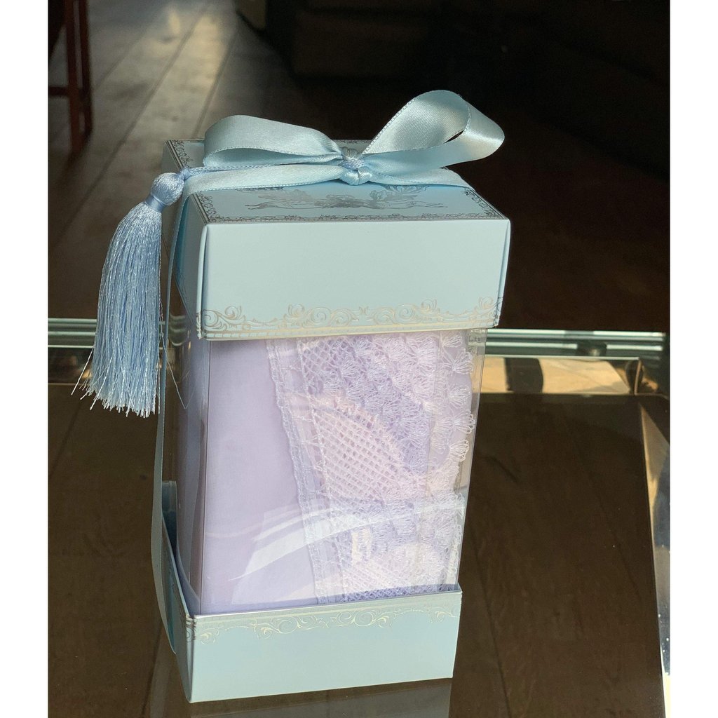 Islamic Gift Box with ladies head scarf and golden Quran in Arabic-Gift-Islamic Goods Direct