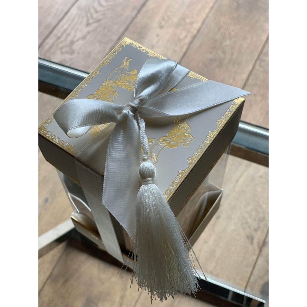 Islamic Gift Box with ladies head scarf and golden Quran in Arabic-Gift-Islamic Goods Direct