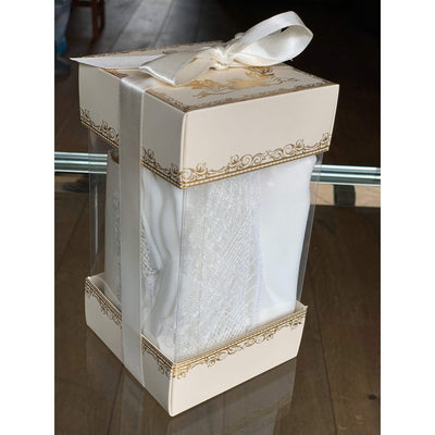 Islamic Gift Box with ladies head scarf and golden Quran in Arabic-Gift-Islamic Goods Direct